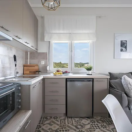 East Penthouse - Horizon Edge Retreat أغيا باراسكيفي
